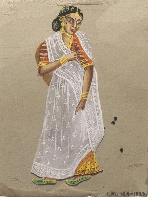 One of twenty-eight paintings, fifteen depicting occupations, thirteen depicting deities.