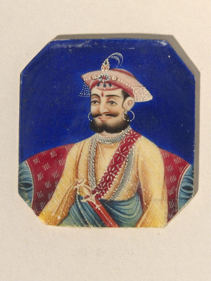One of twenty-seven portraits on ivory of rulers and historical personages of the nineteenth century. top image