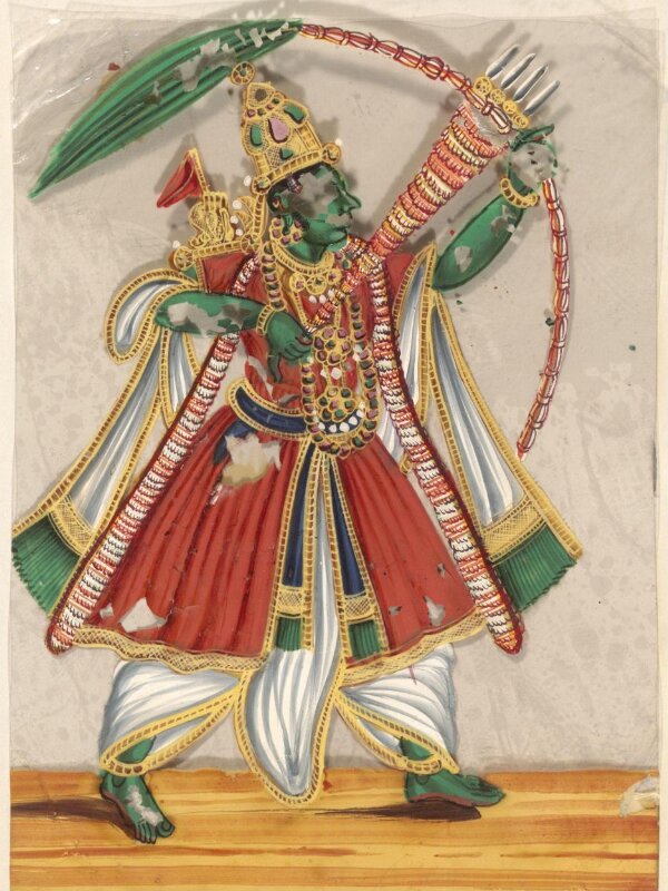 One of twelve paintings of Hindu deities. | Unknown | V&A Explore The ...