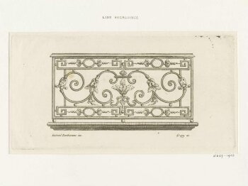 Livre de different Balcons composés par Gabriel Bonthomme Mtre. Serrurier