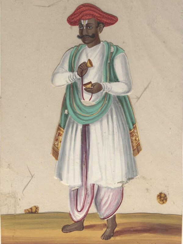 One of seventy-two paintings of occupations.