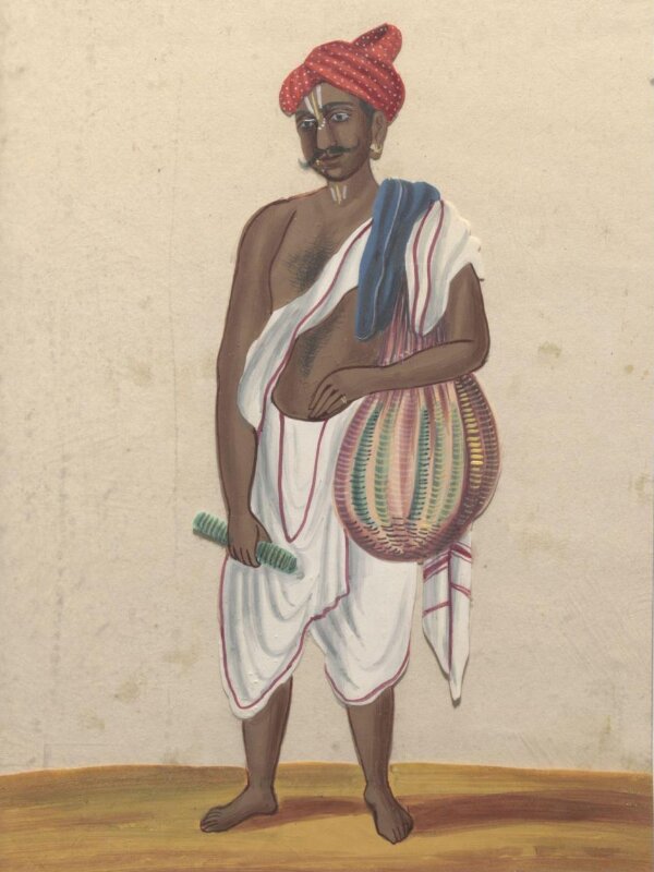 One of seventy-two paintings of occupations.