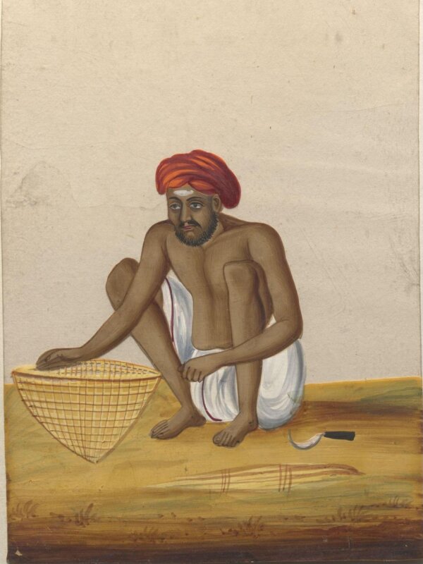 One of seventy-two paintings of occupations.