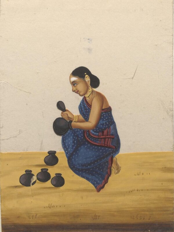 One of seventy-two paintings of occupations.