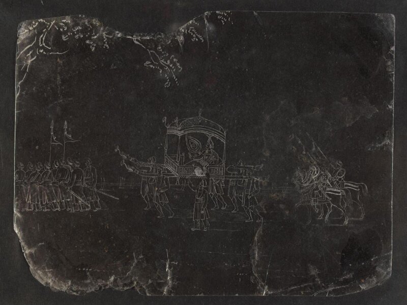 One of Thirty-two paintings depicting festivals, ceremonies and occupations.