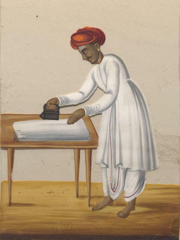 One of seventy-two paintings of occupations.