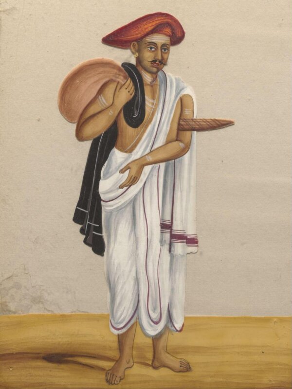 One of seventy-two paintings of occupations.