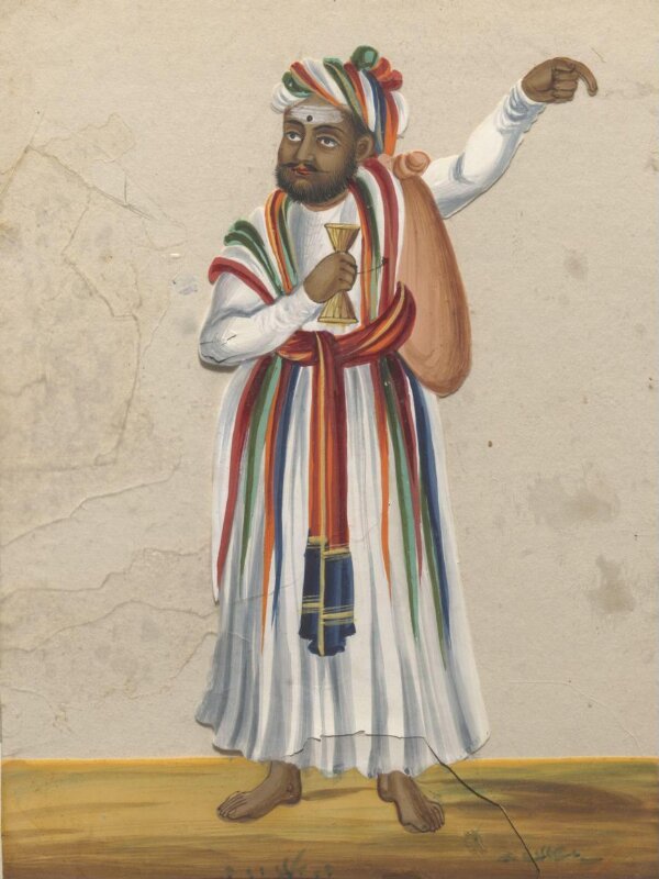 One of seventy-two paintings of occupations.