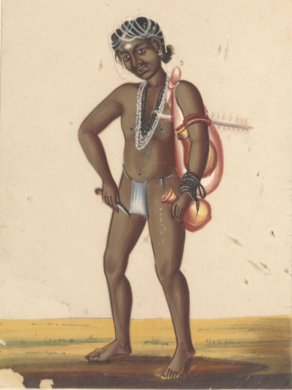 One of seventy-two paintings of occupations.