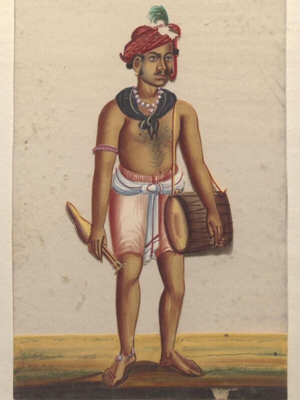 One of seventy-two paintings of occupations.