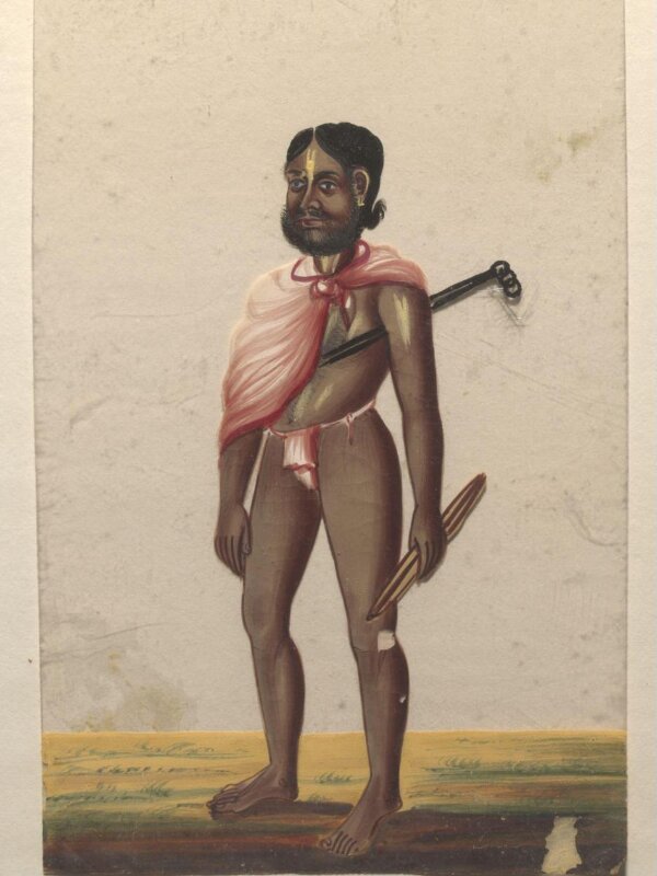 One of seventy-two paintings of occupations.