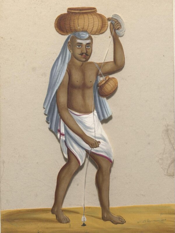 One of seventy-two paintings of occupations.