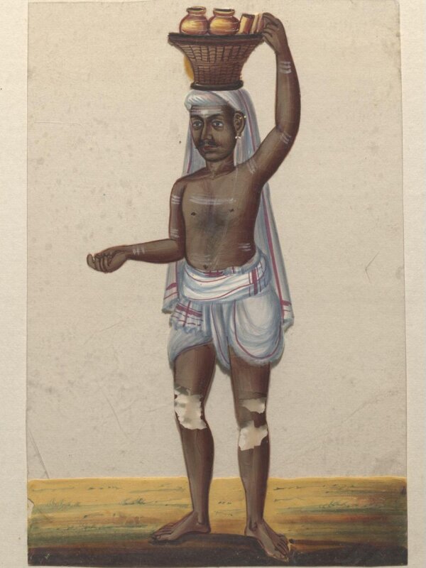 One of seventy-two paintings of occupations.