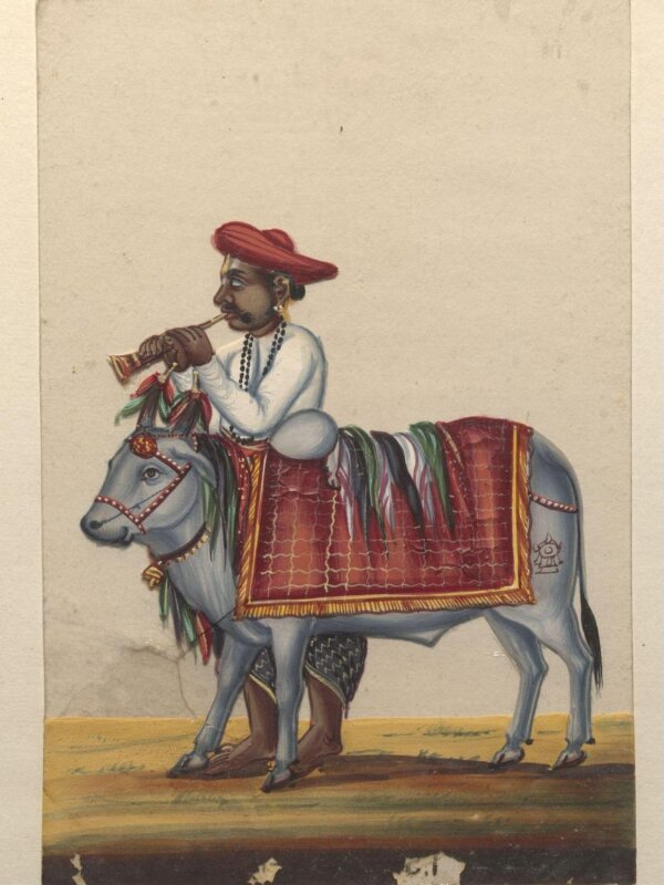 One of seventy-two paintings of occupations.
