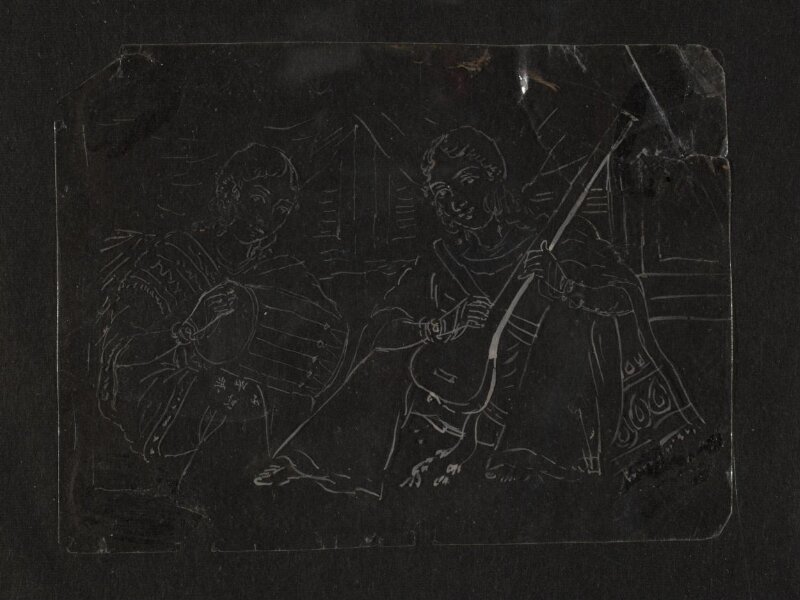 One of sixty-three paintings depicting occupations, festivals and ships.