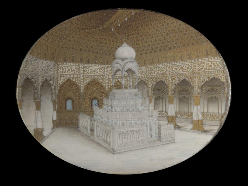 One of Sixteen views of monuments in Delhi, Agra, Amritsar, Lucknow and South India