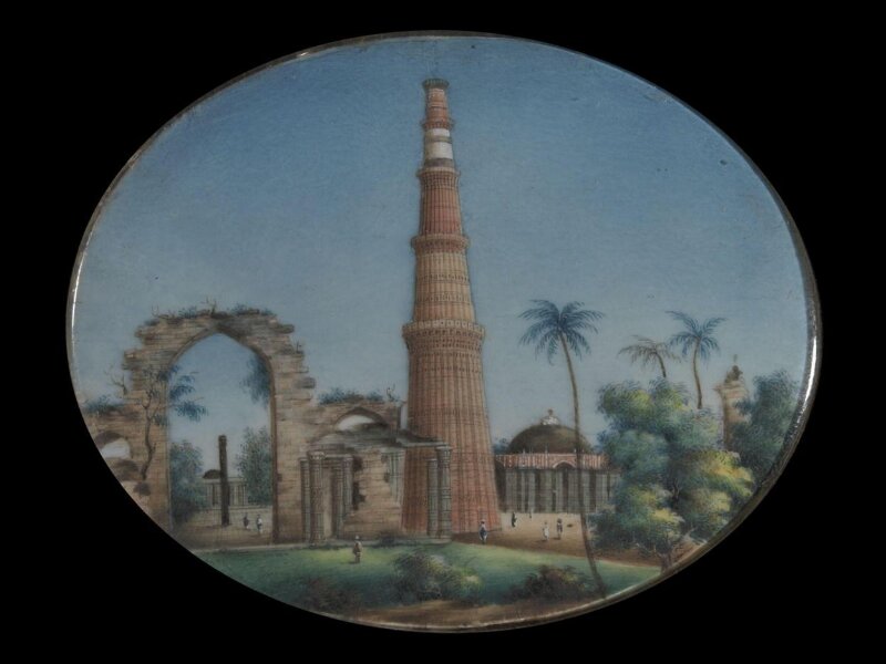 One of Sixteen views of monuments in Delhi, Agra, Amritsar, Lucknow and South India.
