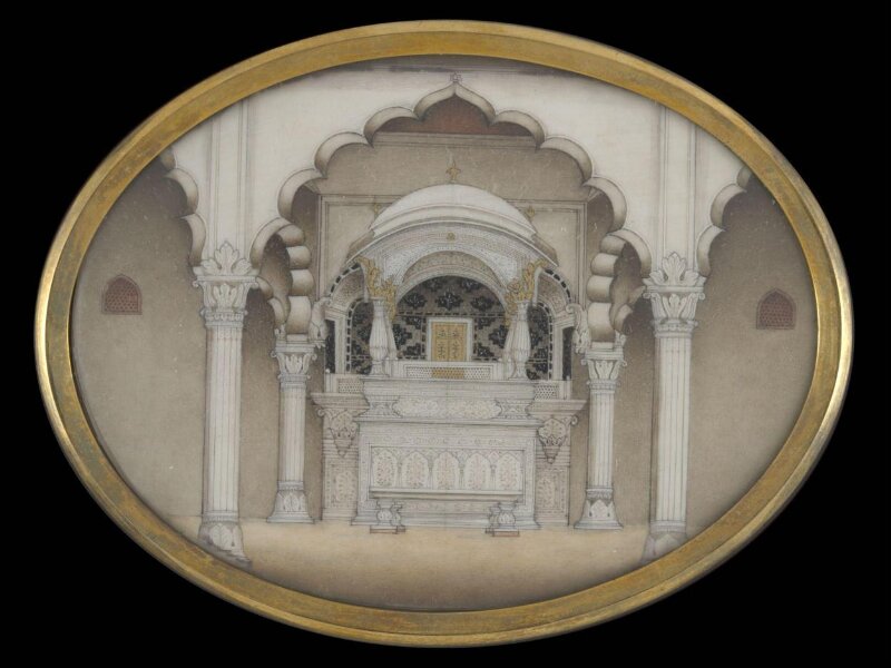 One of five views of Delhi and one of Lahore.