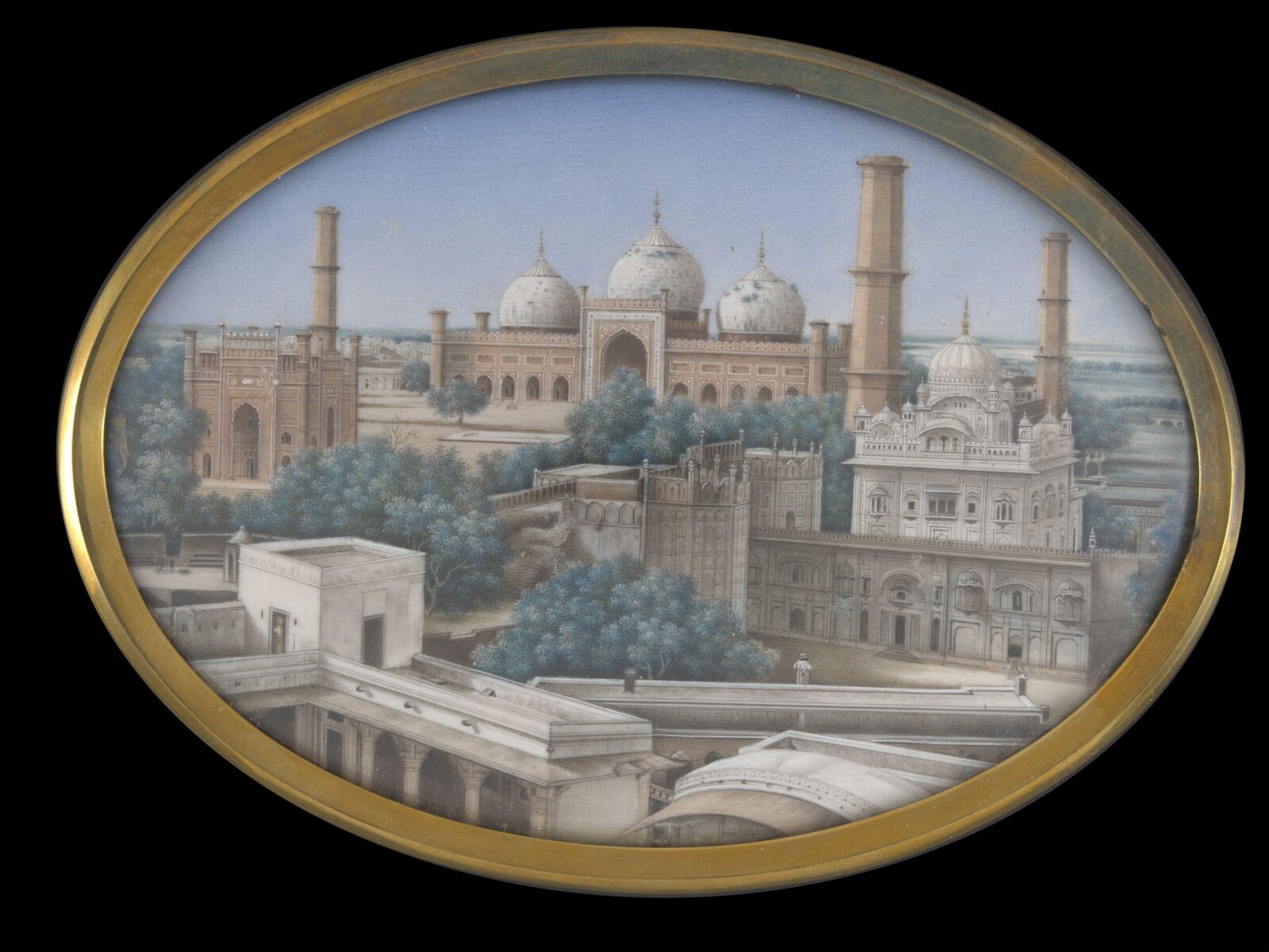 The Jami Masjid, Lahore, ca. 1850