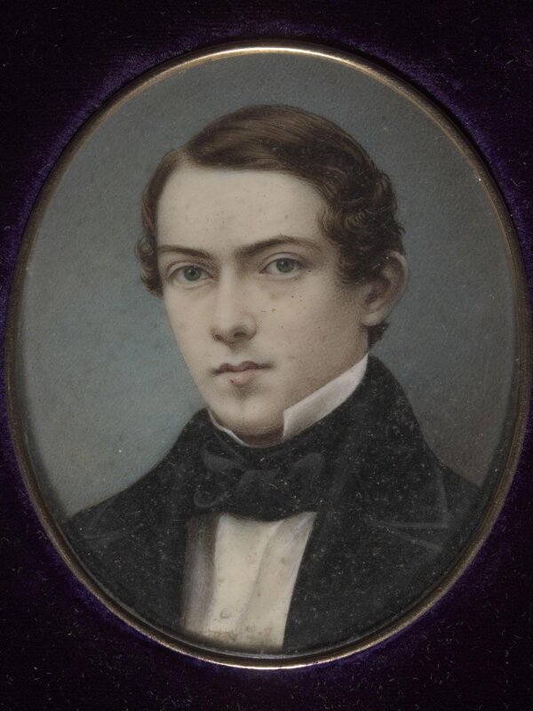 Bust portrait of Alfred Lowell Putnam