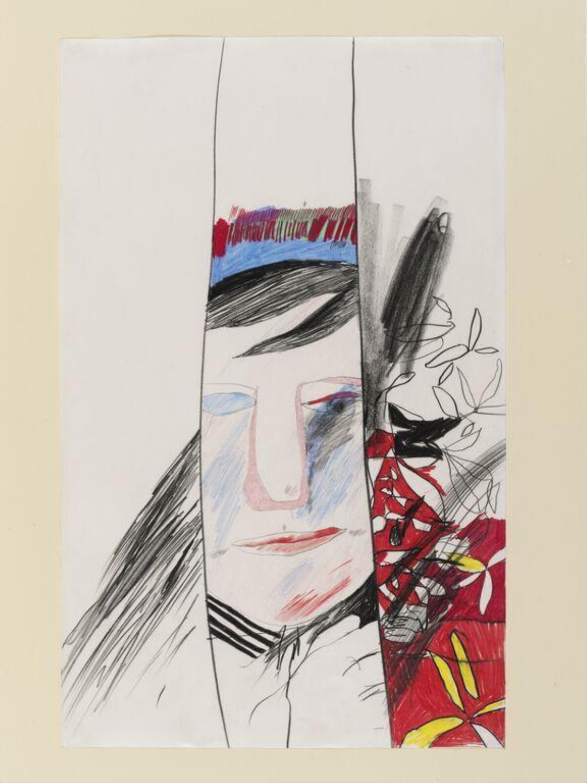 Man peeping., David Hockney, 1963