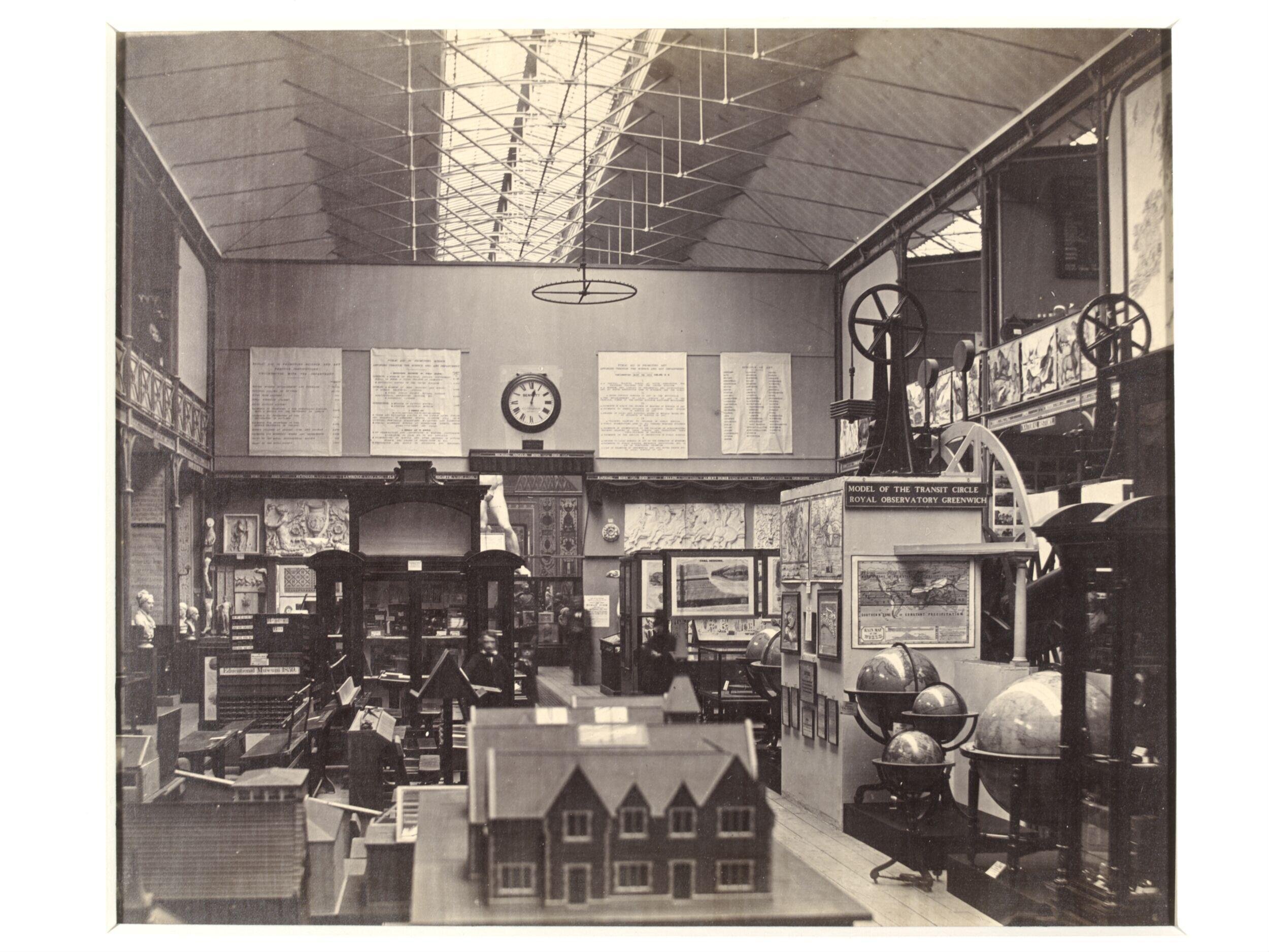 Interior view of the Educational Museum, South Kensington Museum, ('the Brompton Boilers')