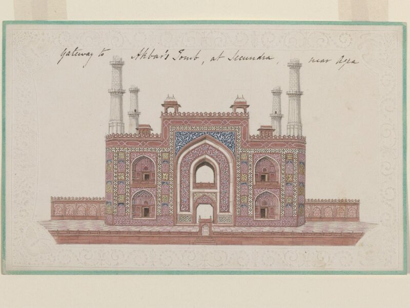 Gateway of Akbar's tomb, Sikandra