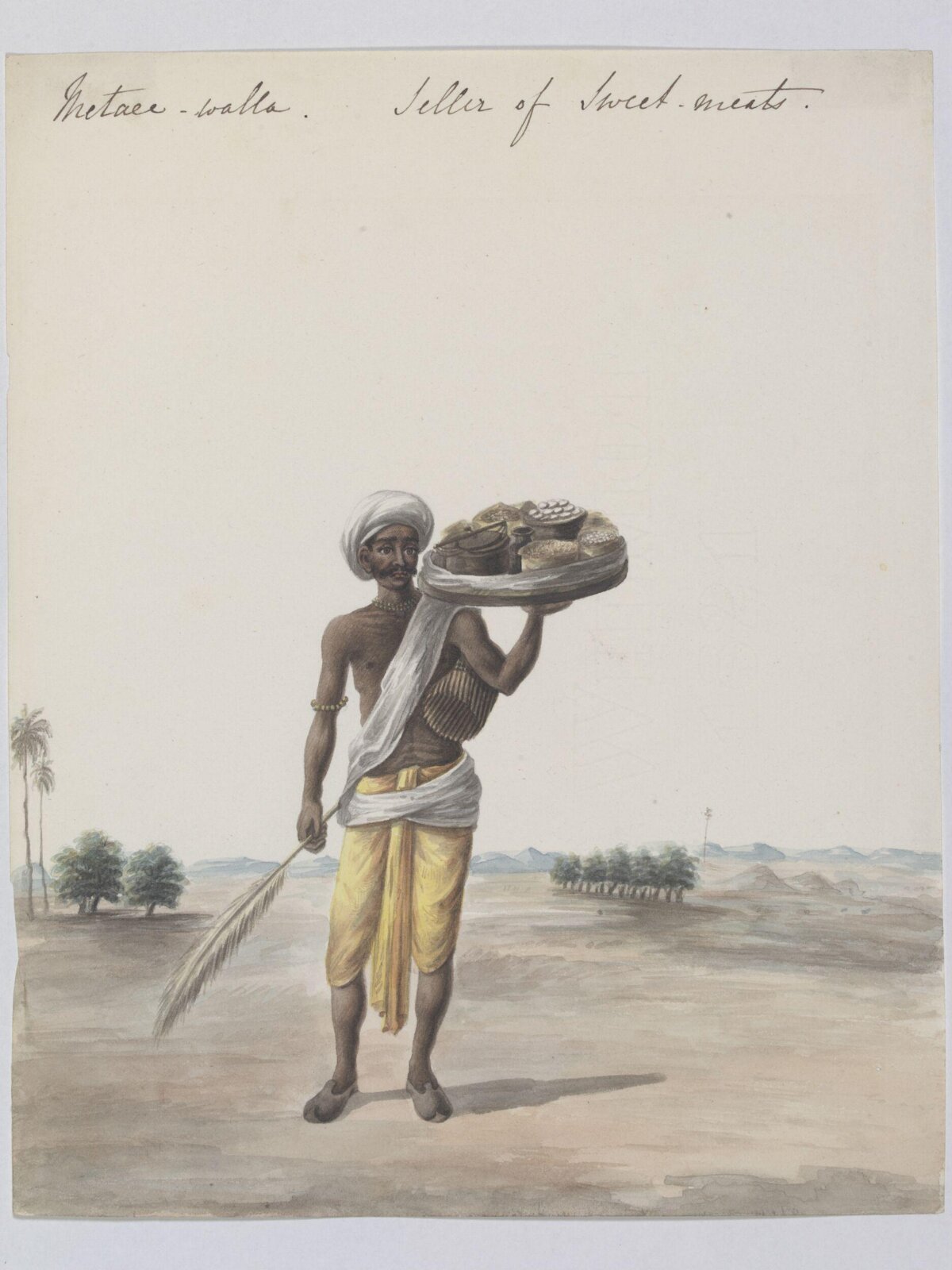 A sweetmeat-seller, ca. 1826