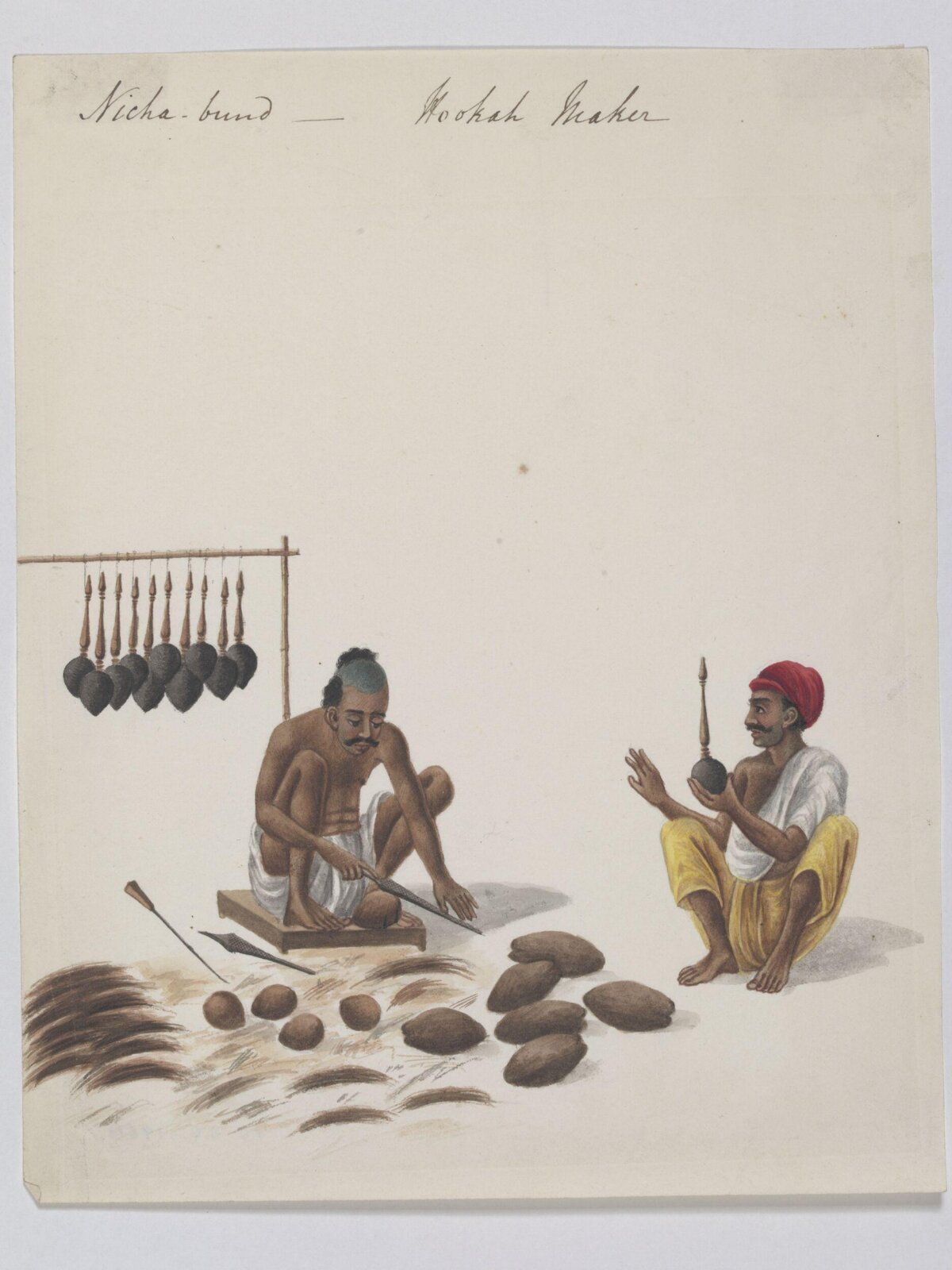 Hookah Maker, ca. 1826