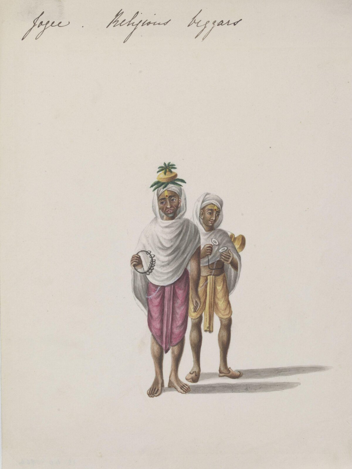 Two Hindu Ascetics, ca. 1826
