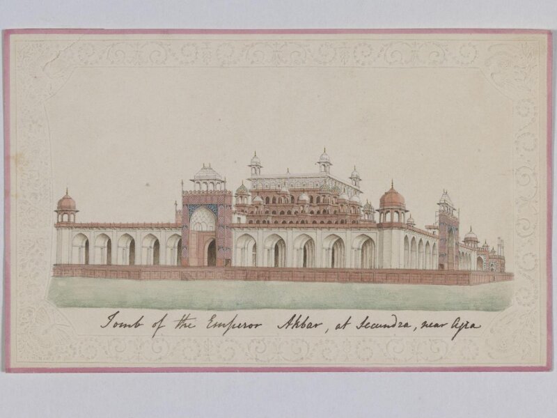 Akbar's mausoleum, Sikandra
