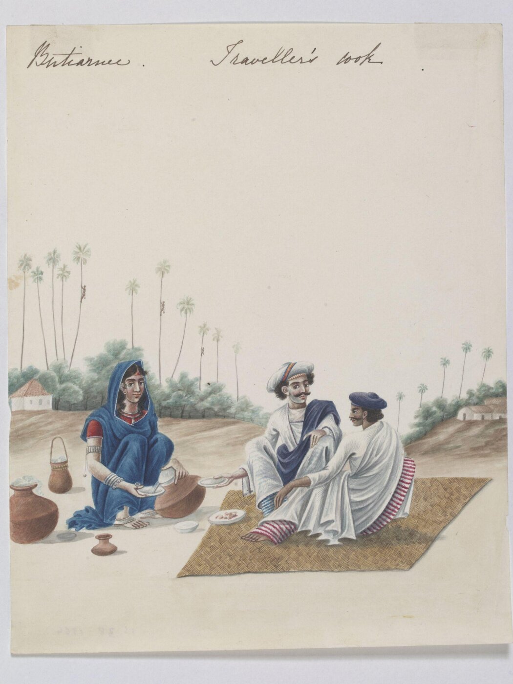Unknown, Traveller's cook