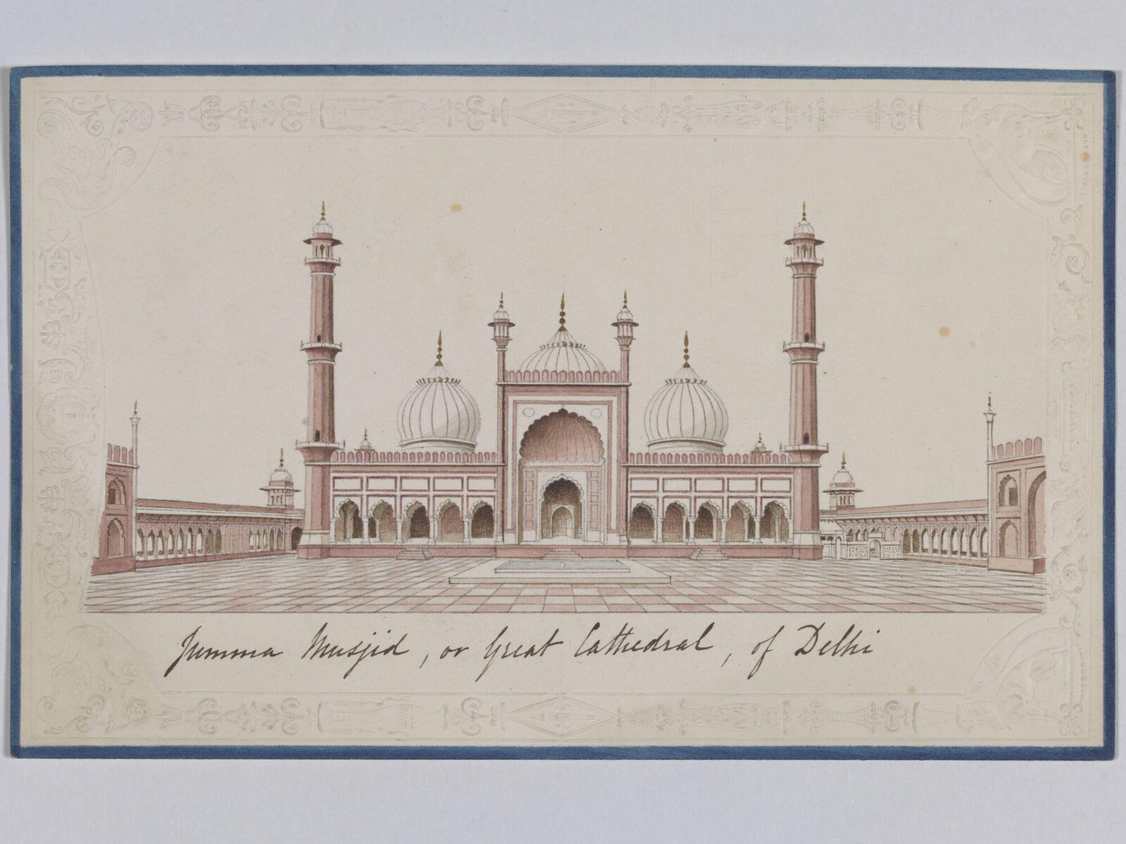 The Jami Masjid, Delhi, ca.1820