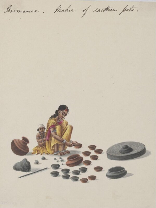 Maker of earthen pots