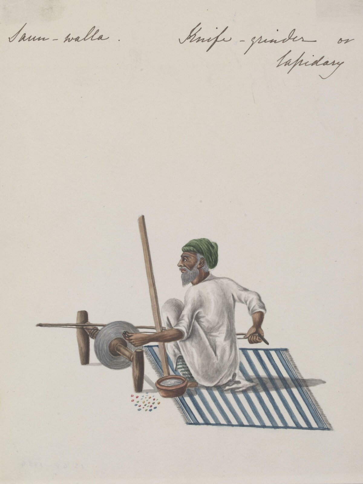 A lapidary, ca. 1826