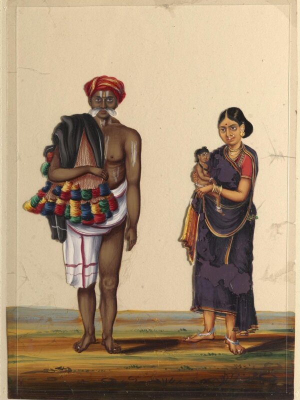 One of six paintings of occupations