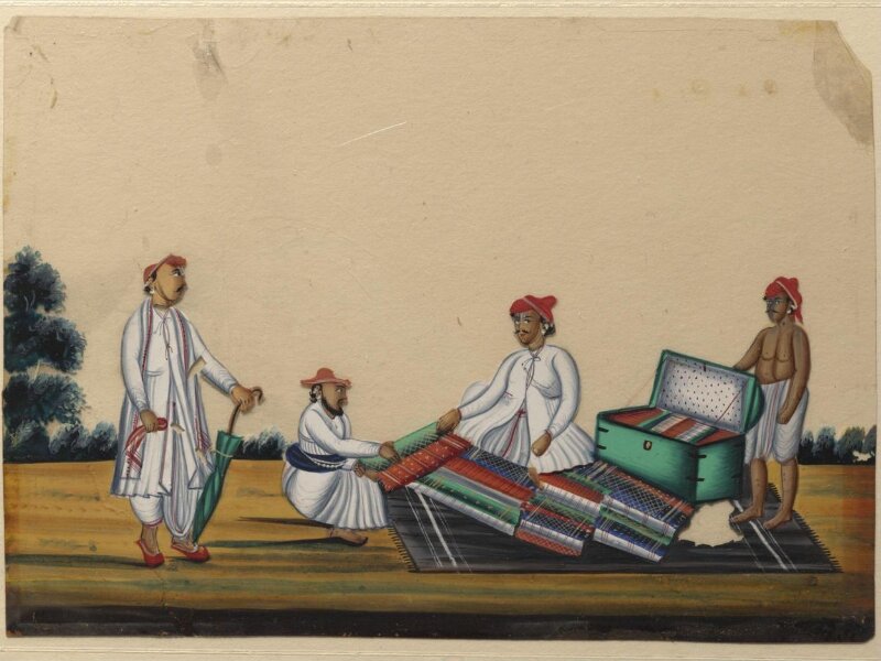 A cloth-seller
