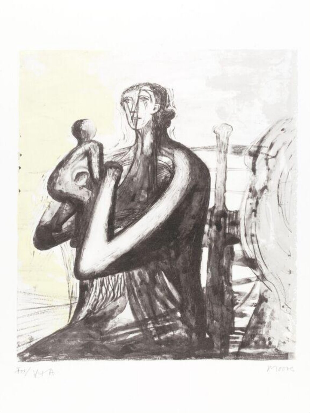 Henry Moore, Mother and Child