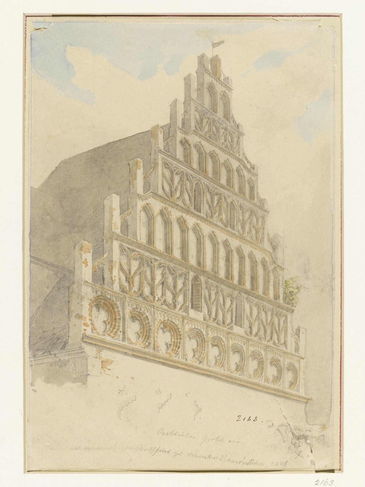 Drawing, 1840s