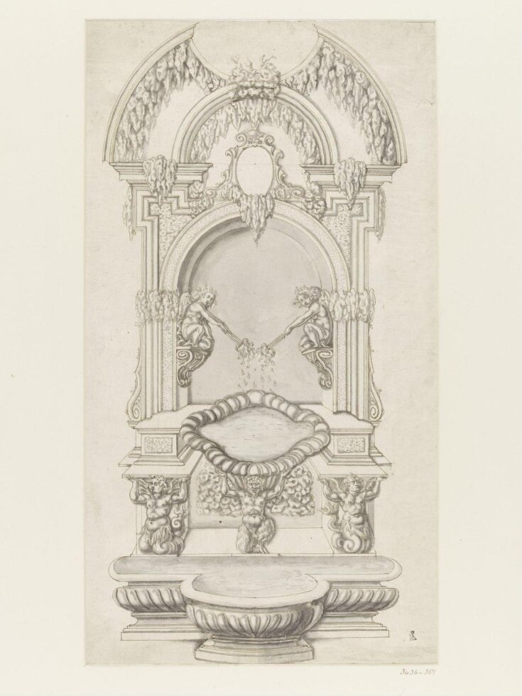 Design for a Wall Fountain top image