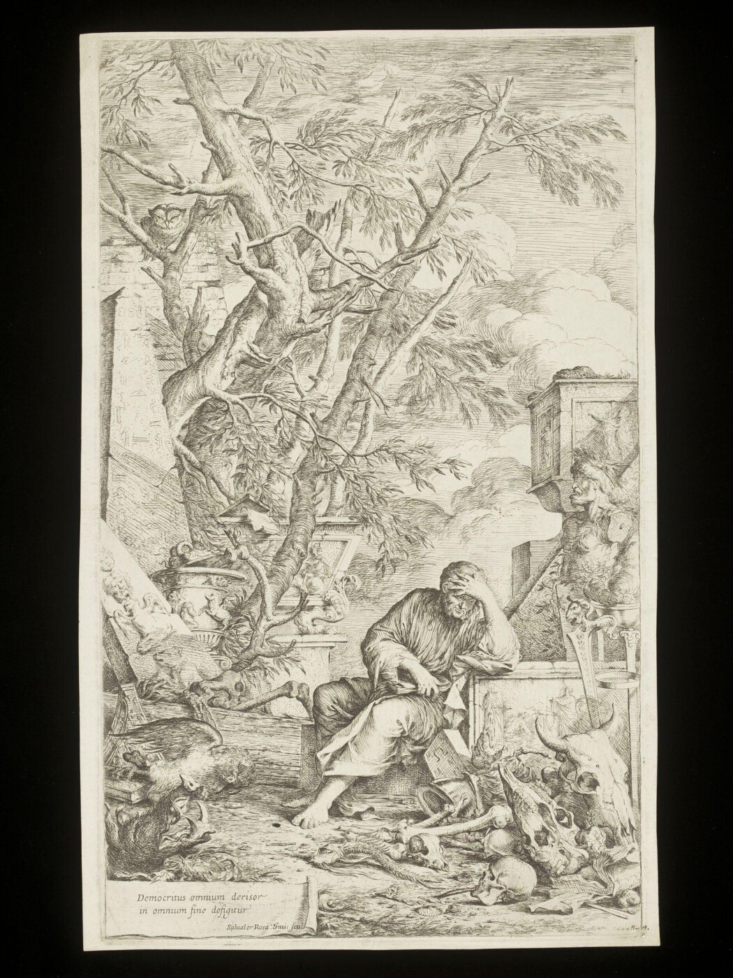 Salvator Rosa, Democritus