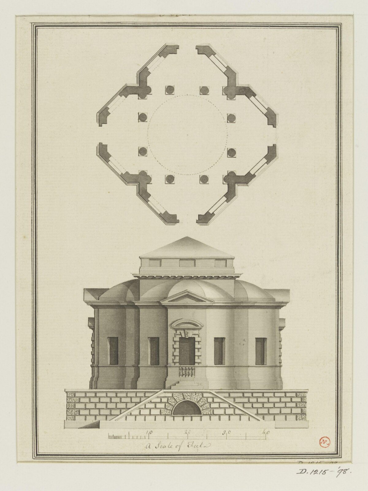 Drawing, late 18th century
