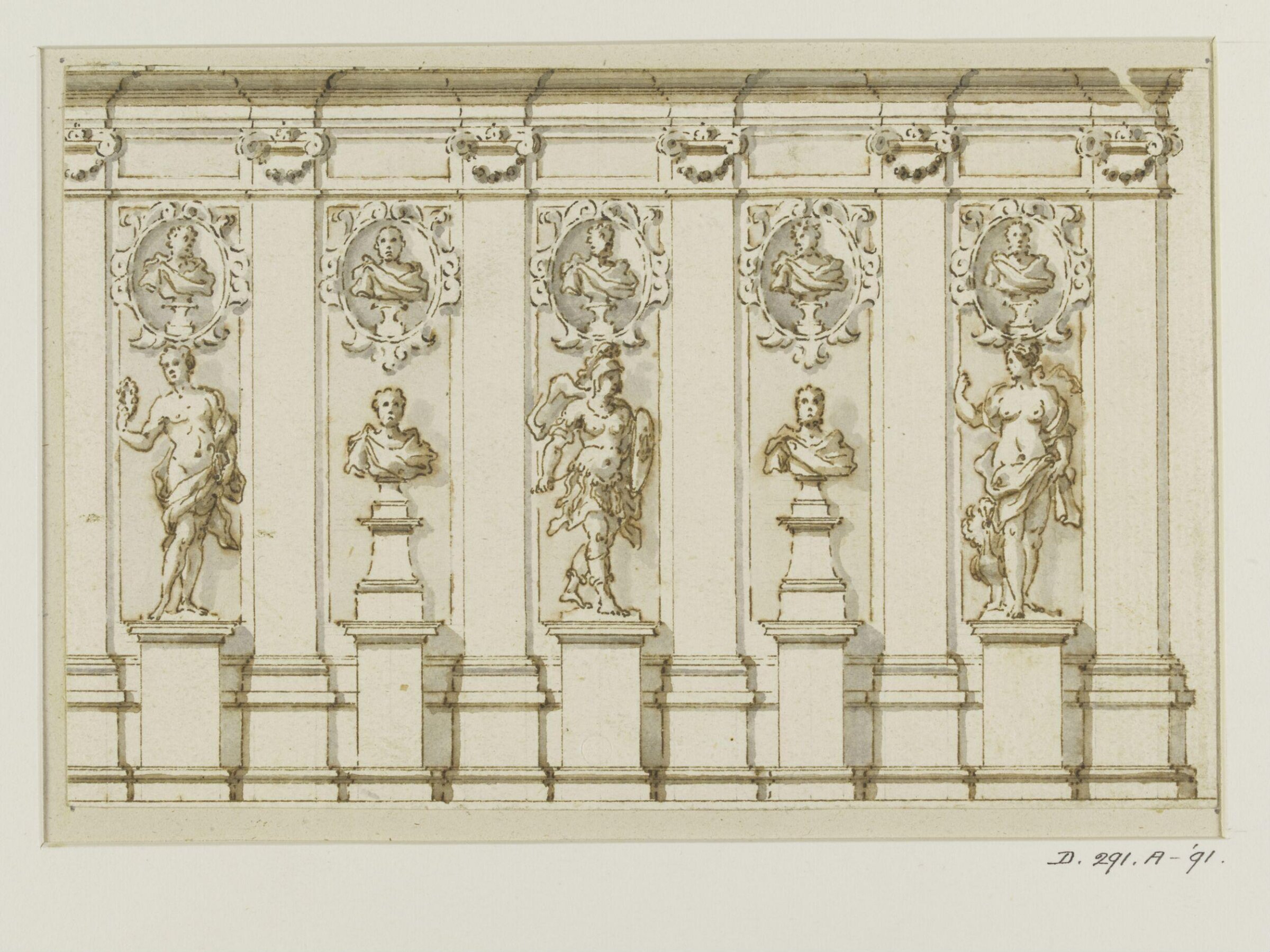 Drawing, William Burges, ca. 1878