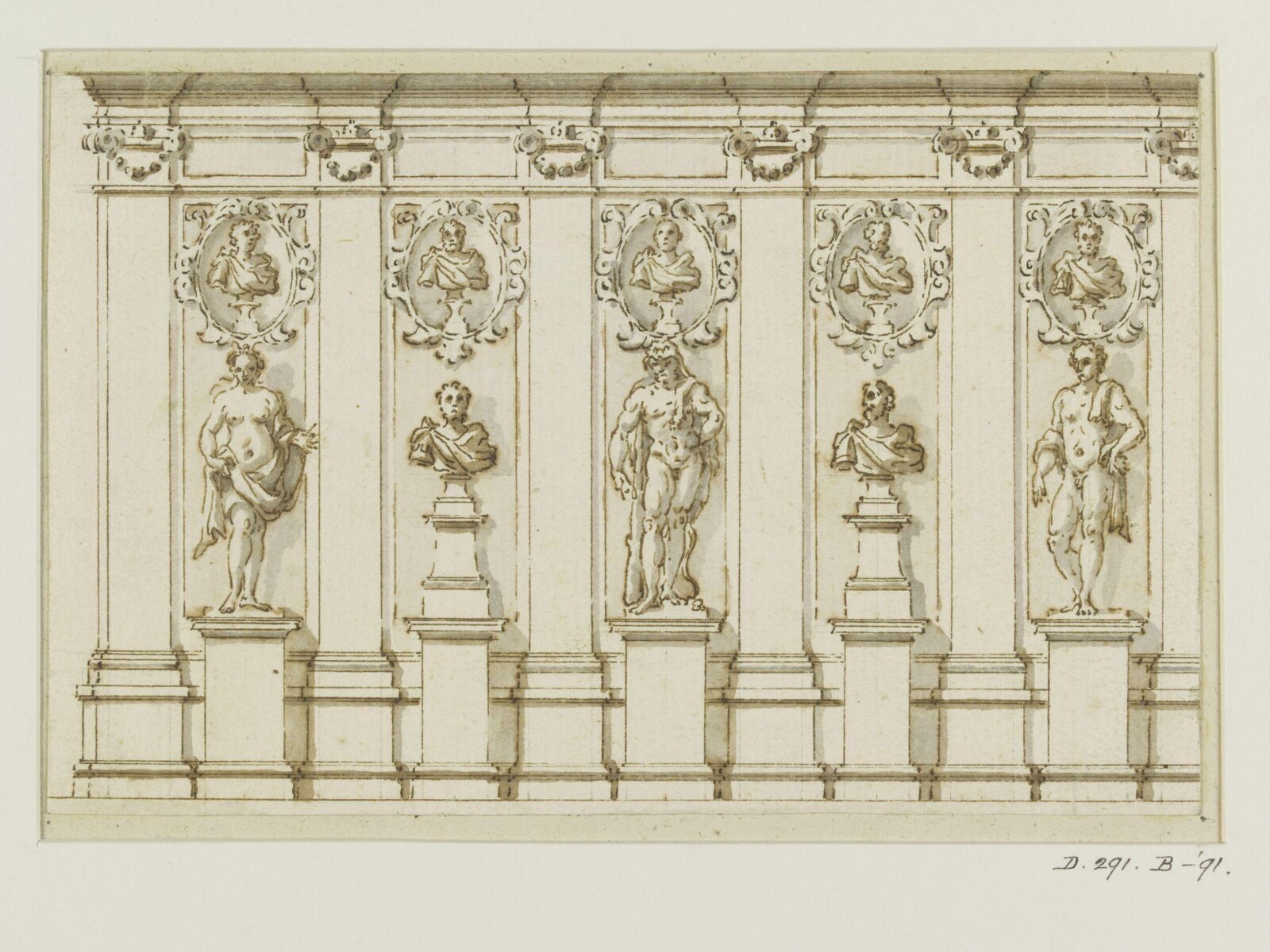 Drawing, William Burges, ca. 1878