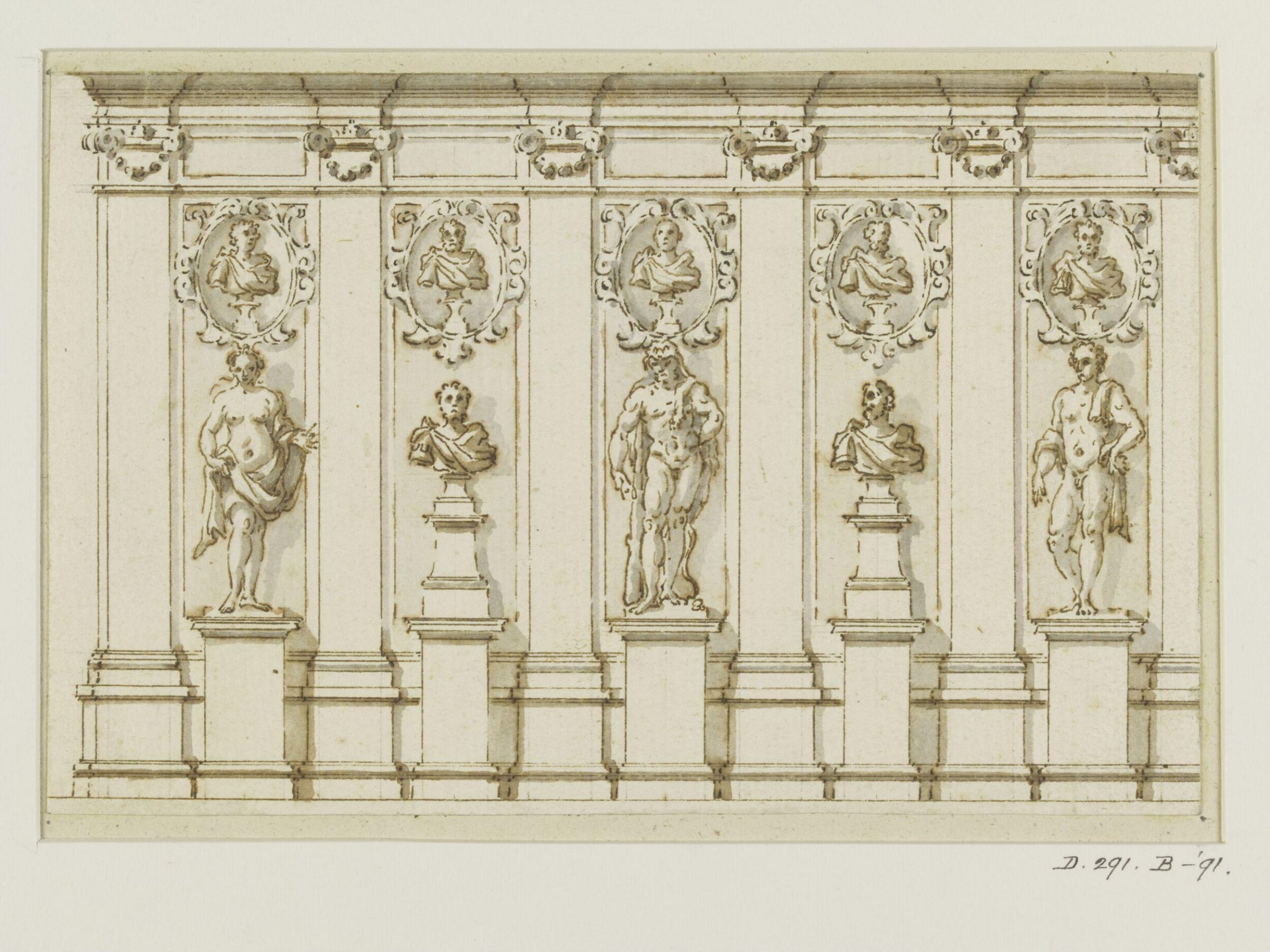 Drawing, William Burges, ca. 1878