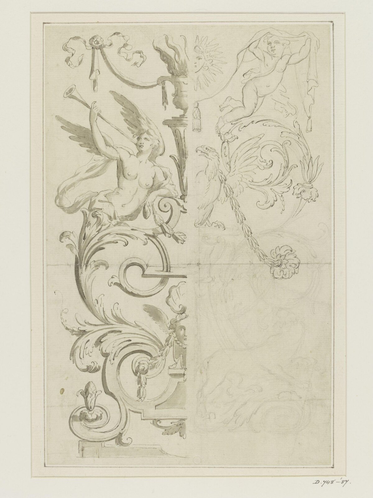 Drawing, Owen Jones, July 1860