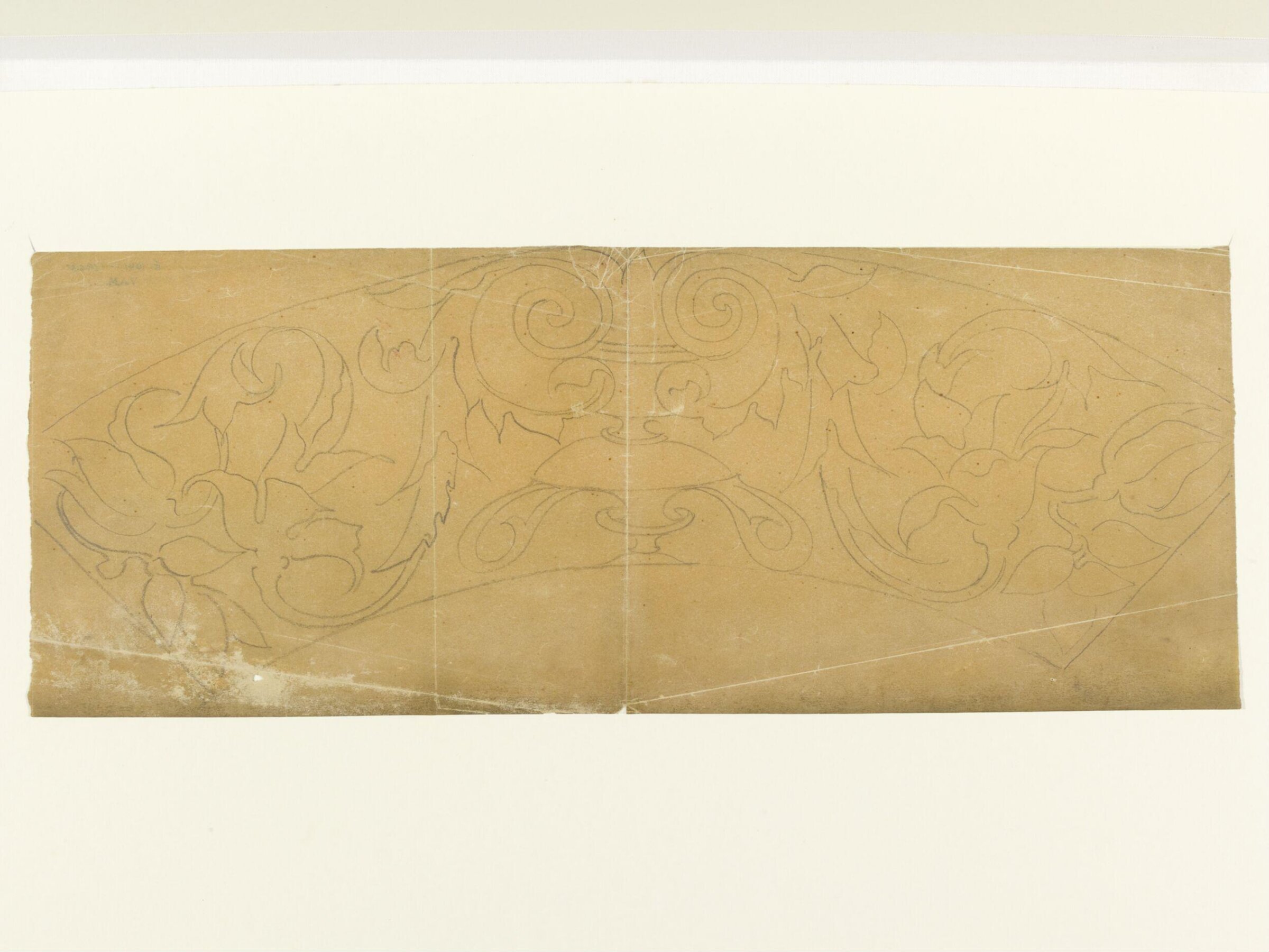 Design for ornament, Godfrey Sykes, ca. 1860 - 1866