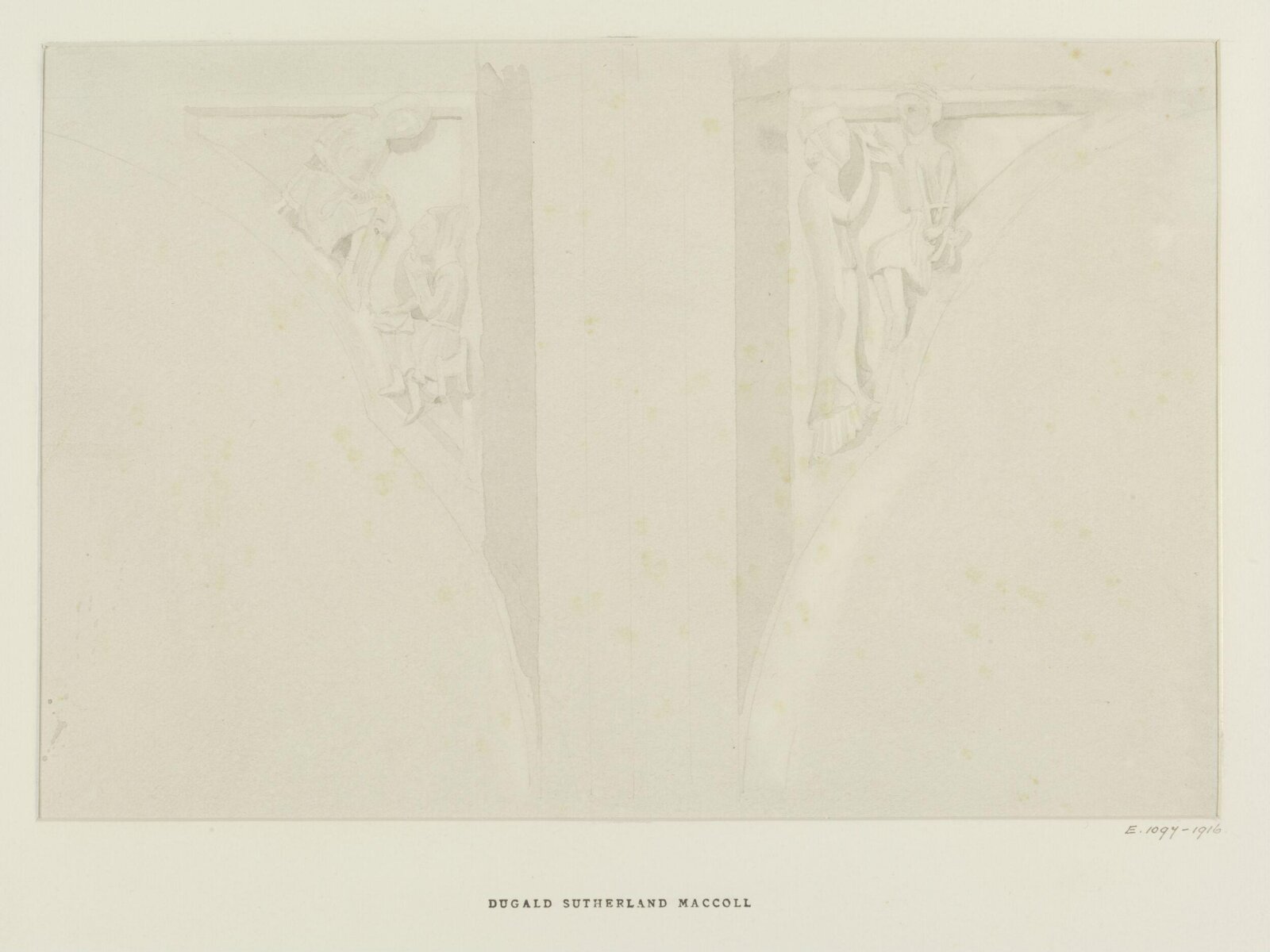 Drawing, Dugald Sutherland MacColl, c. 1879-1916