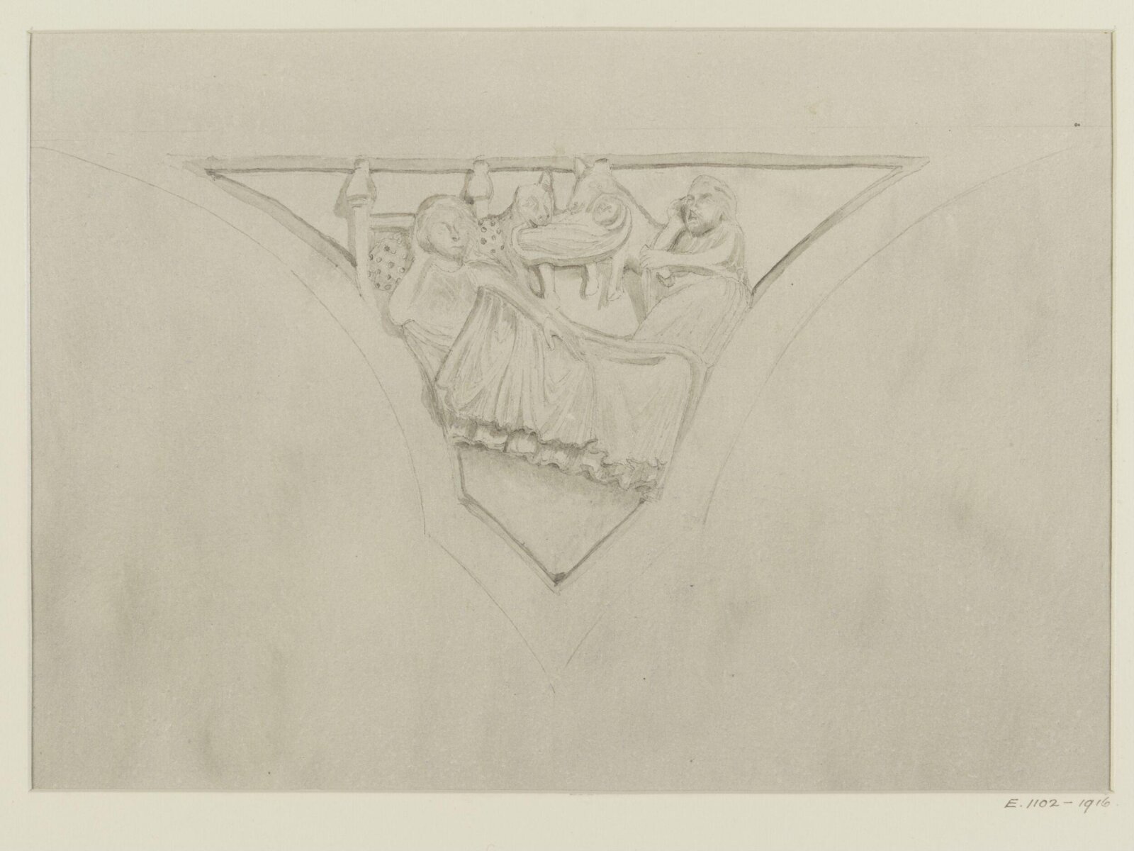 Drawing, Dugald Sutherland MacColl, c. 1879-1916