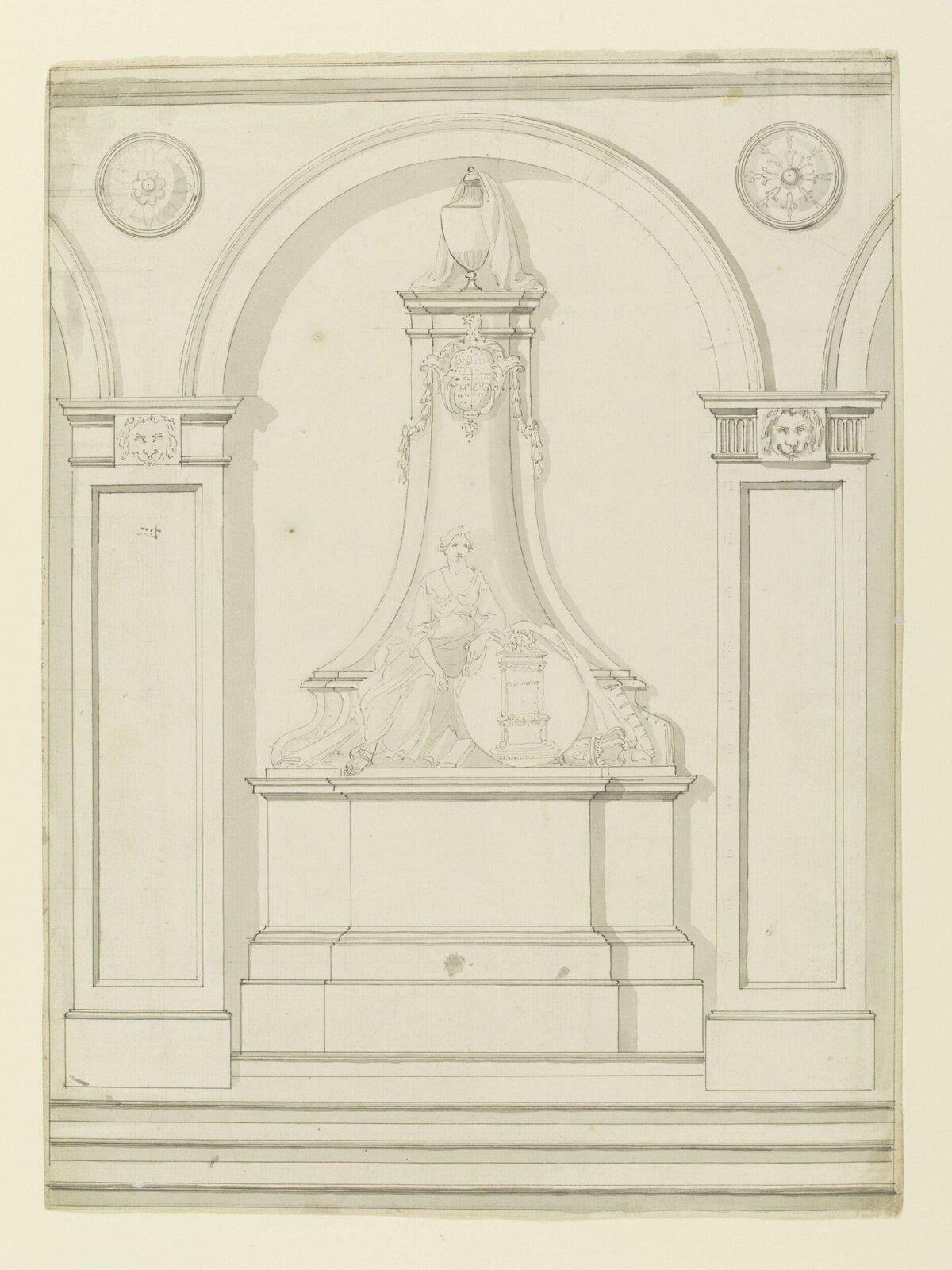 Drawing, William Tyler, 1770